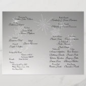 Snowflake Pareltjes Silver-programma (Achterkant)