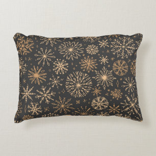 Snowflake patroon accent kussen