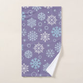 Snowflake patroon bad handdoek (Handdoek)