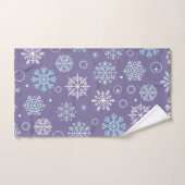Snowflake patroon bad handdoek (Handdoek)