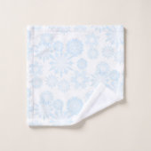 Snowflake patroon bad handdoek (Wasdoekje)
