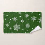Snowflake patroon bad handdoek (Handdoek)