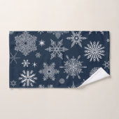 Snowflake patroon bad handdoek (Handdoek)