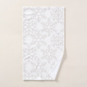 Snowflake patroon bad handdoek (Handdoek)