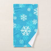 Snowflake patroon bad handdoek (Handdoek)