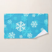Snowflake patroon bad handdoek (Handdoek)