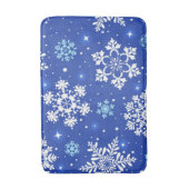 Snowflake patroon badmat (Voorkant Verticaal)