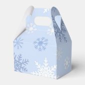 Snowflake patroon bedankdoosjes (Achterkant)