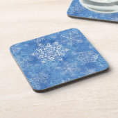 Snowflake patroon bier onderzetter (Linkerzijde)