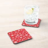 Snowflake patroon bier onderzetter (Rechterzijde)