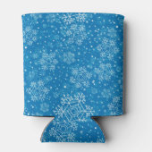 Snowflake patroon blikjeskoeler (Achterkant)