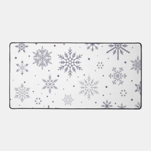 Snowflake patroon bureaumat (Voorkant)