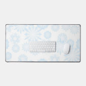 Snowflake patroon bureaumat (Keyboard & Muis)