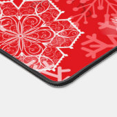 Snowflake patroon bureaumat (Hoek)