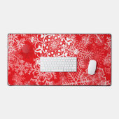 Snowflake patroon bureaumat (Keyboard & Muis)