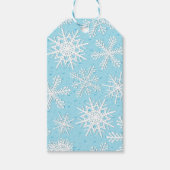 Snowflake patroon cadeaulabel (Voorkant)