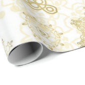 Snowflake patroon cadeaupapier (Rol Hoek)