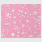 Snowflake patroon cadeaupapier (Vlak)