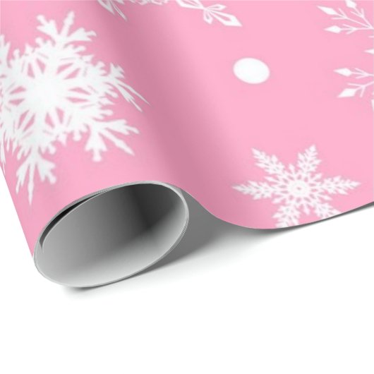 Snowflake patroon cadeaupapier (Rol Hoek)