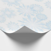 Snowflake patroon cadeaupapier (Hoek)