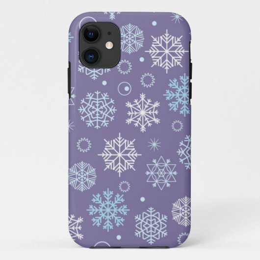 Snowflake patroon Case-Mate iPhone case (Achterkant)