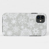 Snowflake patroon Case-Mate iPhone case (Achterkant (horizontaal))