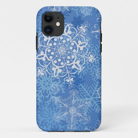 Snowflake patroon Case-Mate iPhone case (Achterkant)