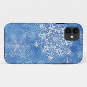 Snowflake patroon Case-Mate iPhone case (Achterkant (horizontaal))