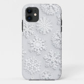 Snowflake patroon Case-Mate iPhone case (Achterkant)