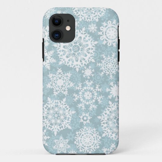 Snowflake patroon Case-Mate iPhone case (Achterkant)