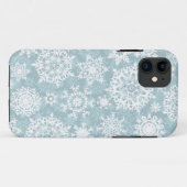 Snowflake patroon Case-Mate iPhone case (Achterkant (horizontaal))