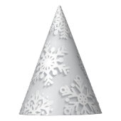 Snowflake patroon feesthoedjes (Voorkant)