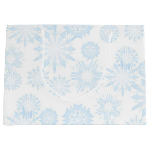 Snowflake patroon groot cadeauzakje