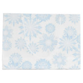 Snowflake patroon groot cadeauzakje (Achterkant)
