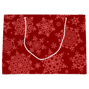 Snowflake patroon groot cadeauzakje