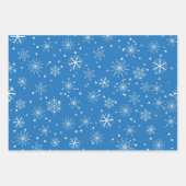 Snowflake patroon inpakpapier vel (Voorkant 2)