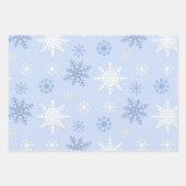 Snowflake patroon inpakpapier vel (Voorkant 3)