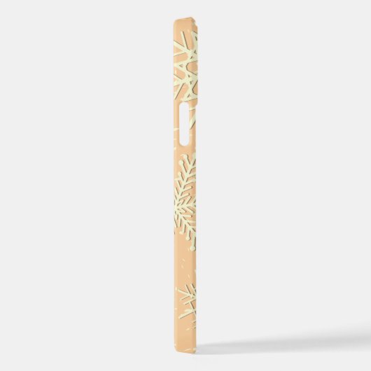 Snowflake patroon iPhone hoesje (Rechterkant)