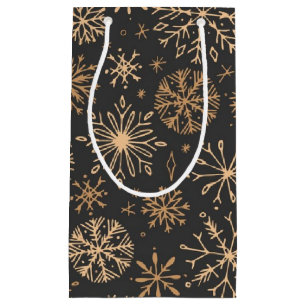 Snowflake patroon klein cadeauzakje