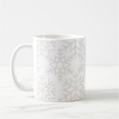 Snowflake patroon koffiemok (Links)