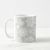 Snowflake patroon koffiemok (Links)