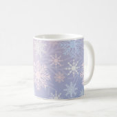Snowflake patroon koffiemok (Voorkant rechts)