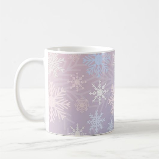Snowflake patroon koffiemok (Links)