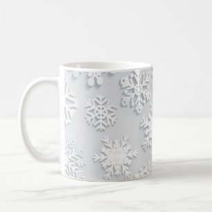 Snowflake patroon koffiemok