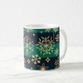 Snowflake patroon koffiemok (Voorkant rechts)
