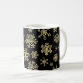 Snowflake patroon koffiemok (Voorkant rechts)