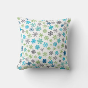 Snowflake patroon kussen