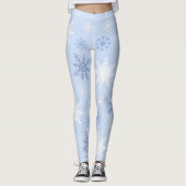 Snowflake patroon leggings (Voorkant)