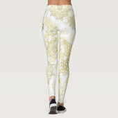 Snowflake patroon leggings (Achterkant)
