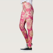 Snowflake patroon leggings (Links)